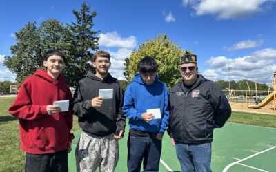 Legion Donation to C’Ville family